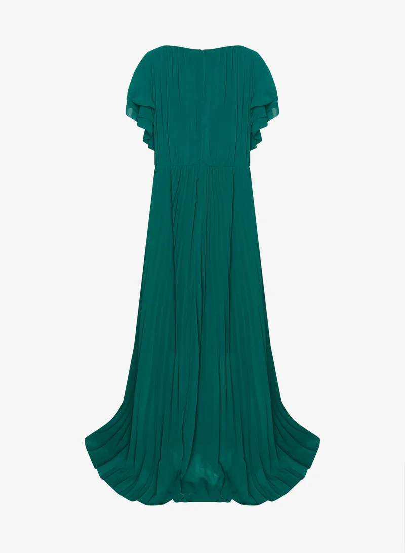 ايلا بلس Flouncy Sleeve A-line Dress