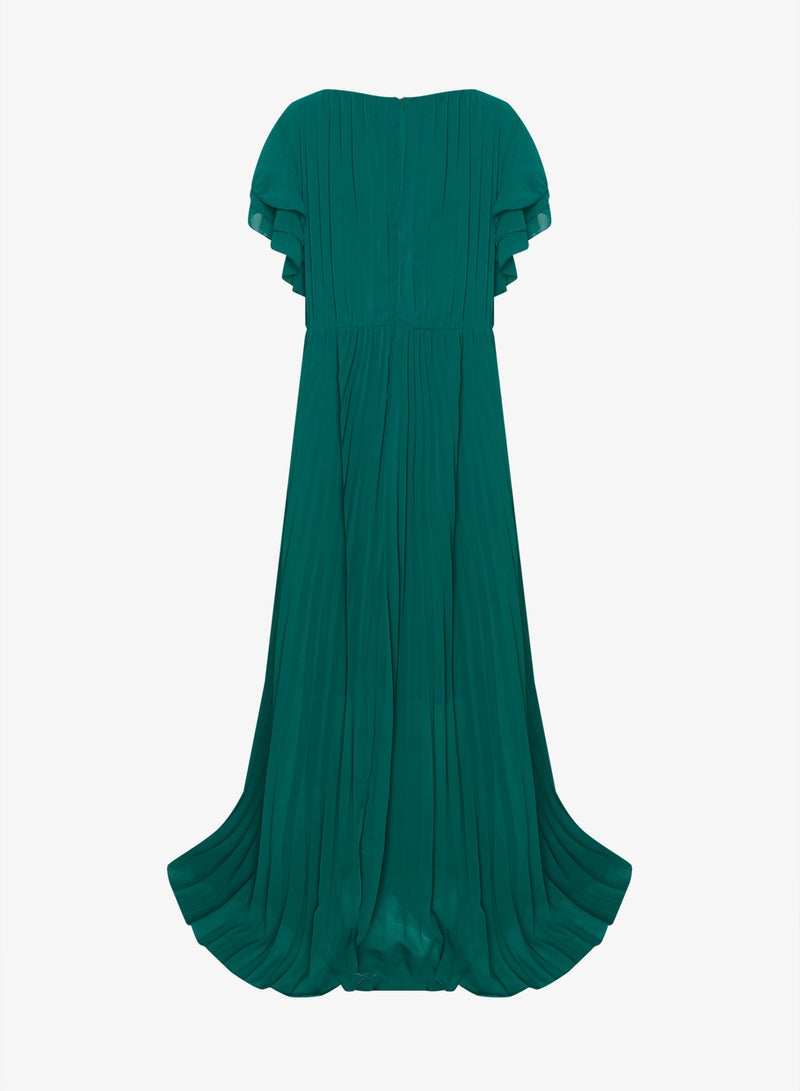 Ella Plus Flouncy Sleeve A-line Dress - Image 2