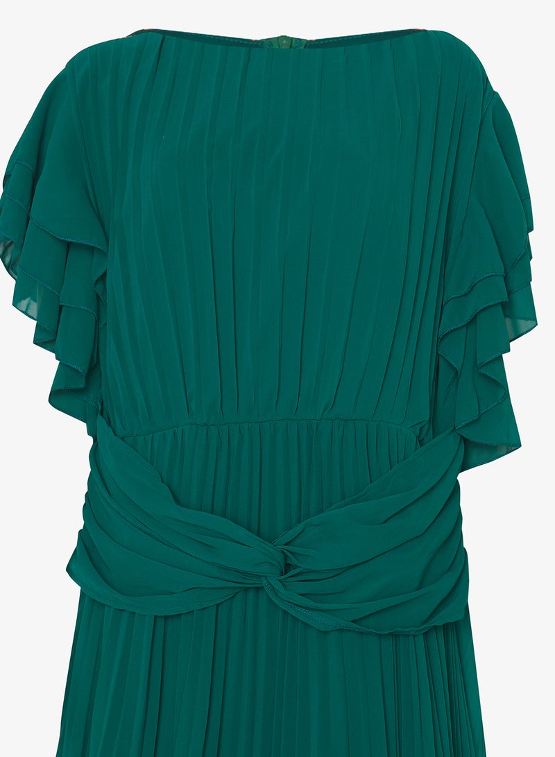 Ella Plus Flouncy Sleeve A-line Dress - Image 3