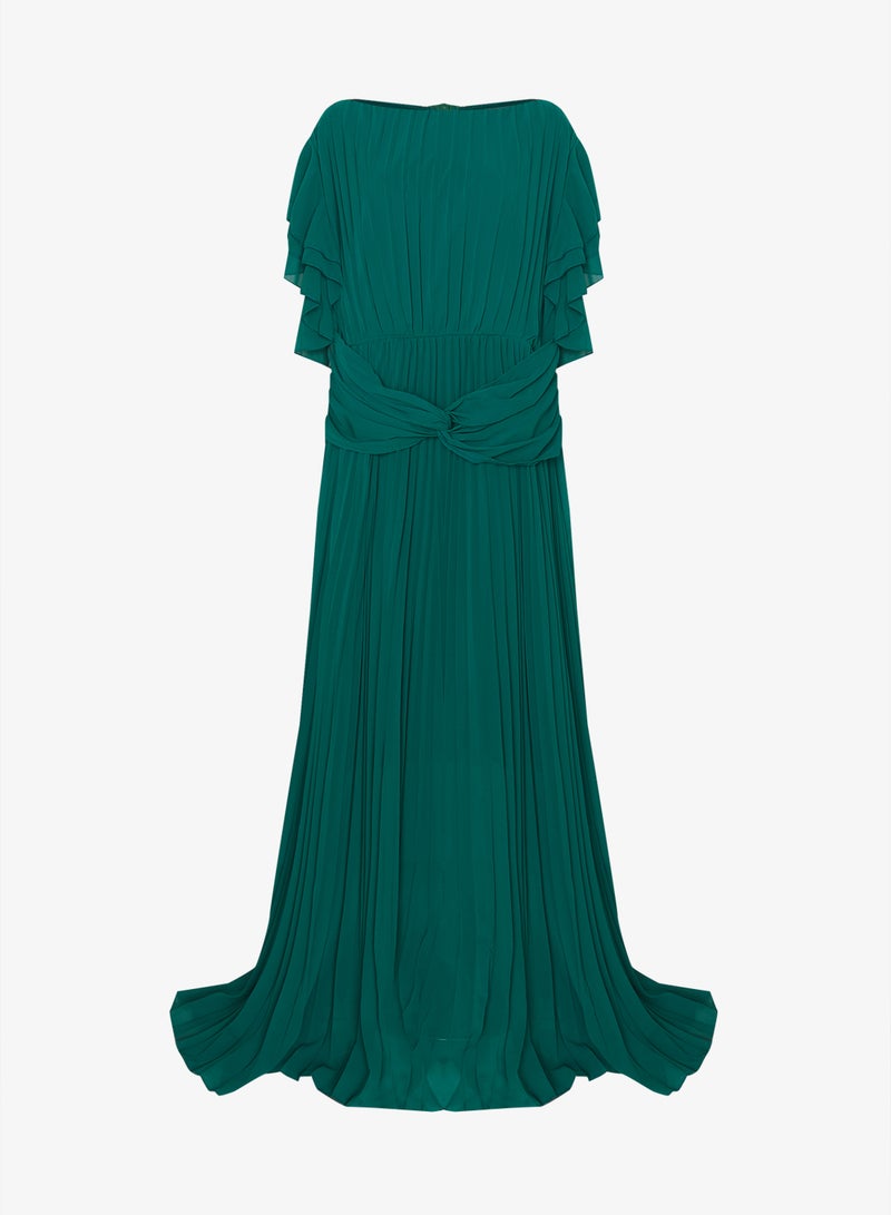 Ella Plus Flouncy Sleeve A-line Dress - Image 1