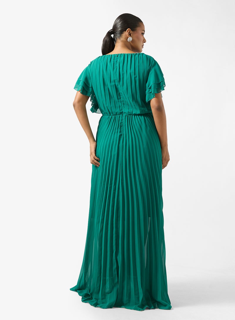 Ella Plus Flouncy Sleeve A-line Dress - Image 5