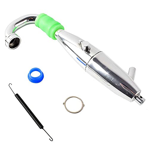 Shaluoman Exhaust Pipe SH 21 28 Level BQ003 Engine Exhaust Tube for HSP Model Car 18 RC Cars Spare Parts - Image 1