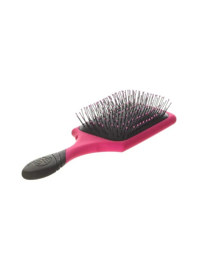 Wet Brush Pink Pro Paddle Detangler Hair Brush, IntelliFlex, EasyGrip, Crueltyfree synthetic bristles - Image 2