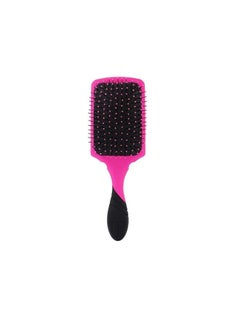 Wet brush Pink Pro Paddle Detangler Hair Brush, IntelliFlex, EasyGrip, Crueltyfree synthetic bristles  - Image 1