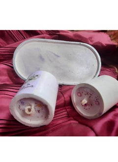 Generic Scanted decoupage concrete candles  - Image 2