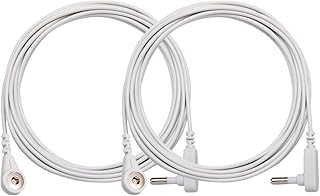 KLASLAV KLASLAV 2 Pack Grounding Cords, Replacement Grounding Cable Accessories for Grounding Sheets Grounding Mat, Fits All  - Image 1