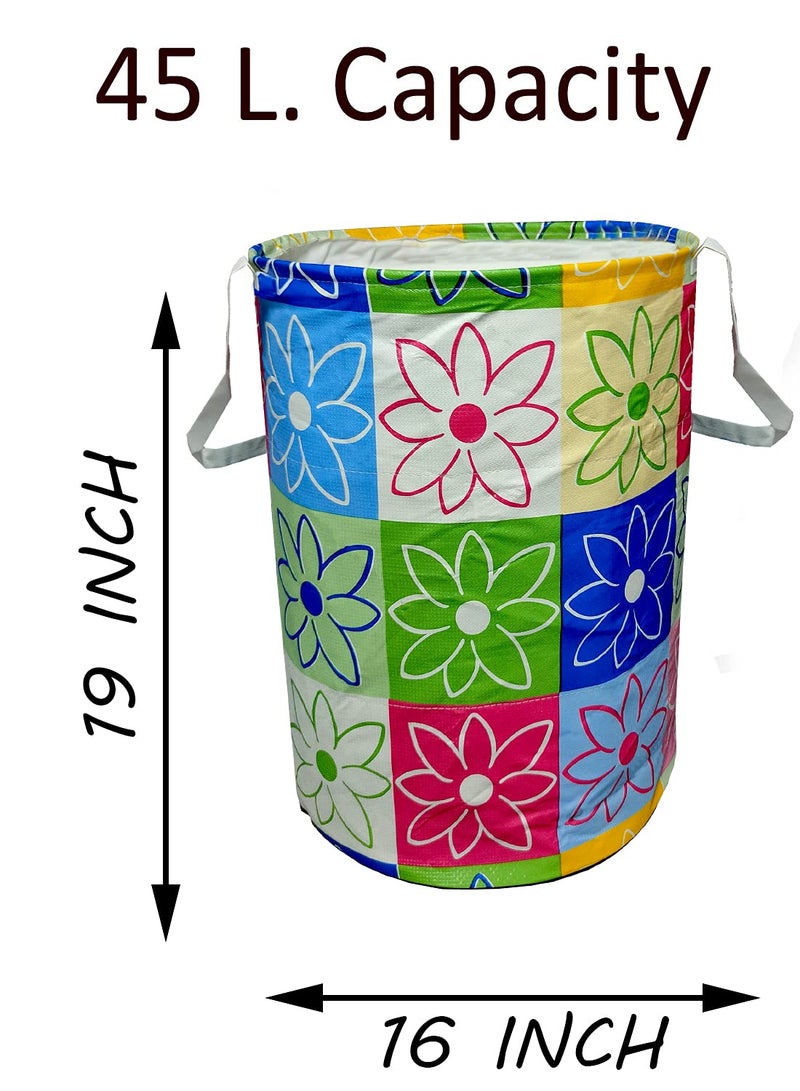 KANUSHI Industries® Designer Laundry Bag+ 1 Pc Waterproof & Dustproof Top Load Fully Automatic Washing Machine Cover(Suitable for 6 Kg, 6.5 kg, 7 kg, 7.5 kg)(LB+WASHING-FULLY-NW-NEW-06) - Image 3