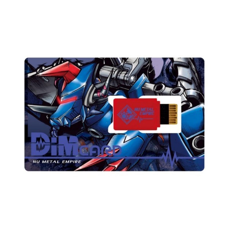 BANDAI Digimon Hermit in The Jungle and Nu Metal Empire DIM Cards DIM Card Expansions for The Vital Bracelet| Raise New Electronic Pets with These Vital Bracelet Cards - Image 3