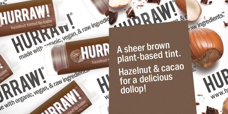 Hurraw! Hazelnut Tinted Lip Balm, 2 Pack: (Sheer Brown Tint) Organic, Certified Vegan, Cruelty and Gluten Free. Non-GMO, 100% Natural Ingredients. Bee, Shea, Soy and Palm Free. Made in USA - Image 5