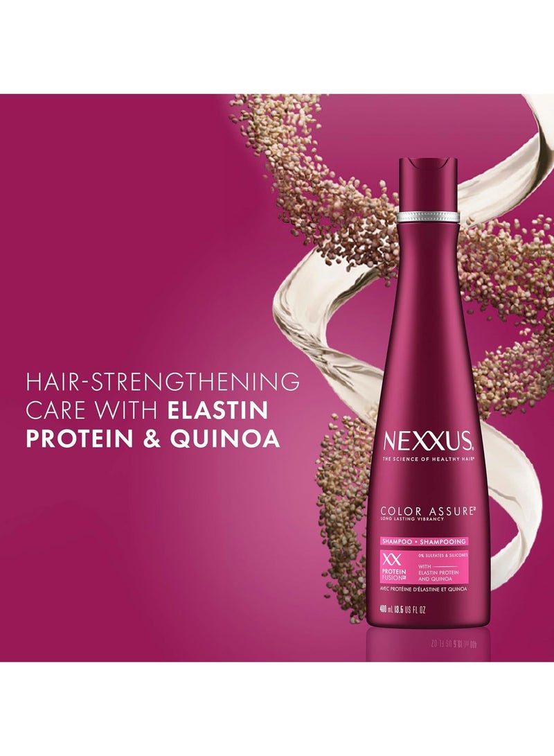 Nexxus Color Assure Shampoo + Conditioner Twin Pack 400 ML  - Image 2