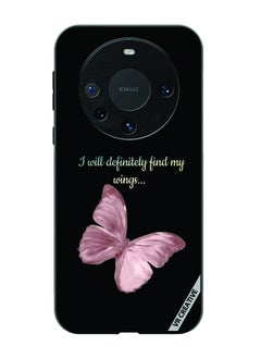 VR CREATIVE Protective Case Cover For Huawei Mate 60 Pro I Will Definitely Find My Wings Design Multicolour  - Image 1