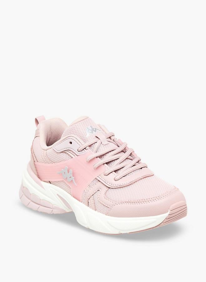 Kappa Womens Panelled Lace-Up Sports Shoes - Image 2