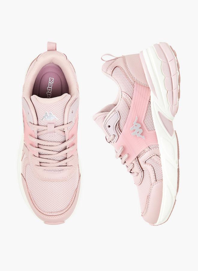 Kappa Womens Panelled Lace-Up Sports Shoes - Image 1