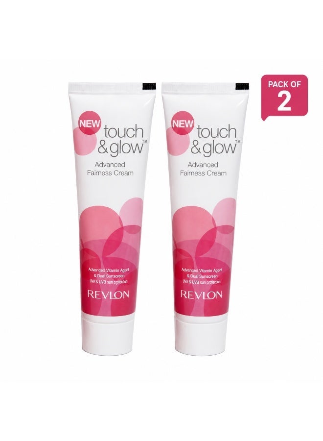 Revlon Touch & Glow Advanced Fairness Cream (50g) (pack of 2) - Image 1