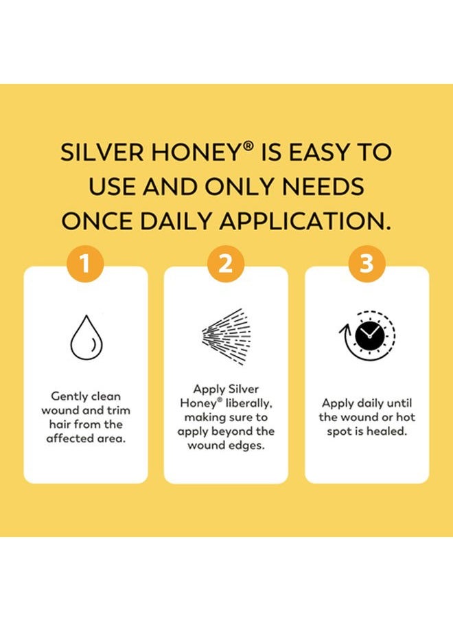 Absorbine - Silver Honey Hot Spot & Wound Care Ointment for Dogs, Cats, Small Animals, 2oz Tube - Image 1