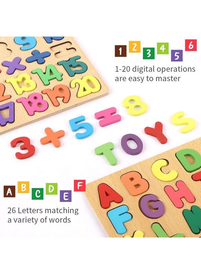 Niwlix Wooden Learning Educational Board for Kids, Puzzle Toys for 2 Years Old Boys & Girls Educational Toys for Toddlers & Preschoolers, ABCD for Kids(Alphabets, Numbers & Shapes) - Image 5