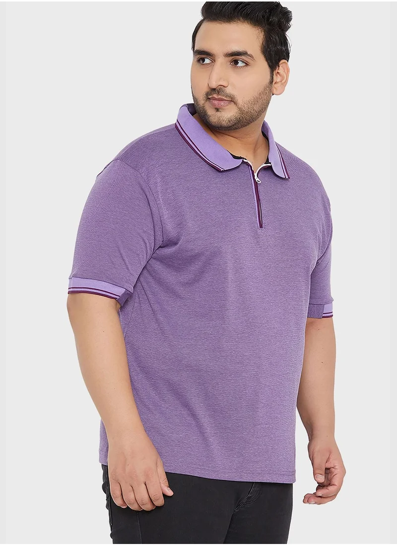 Instafab Plus Polo Casual Tshirt