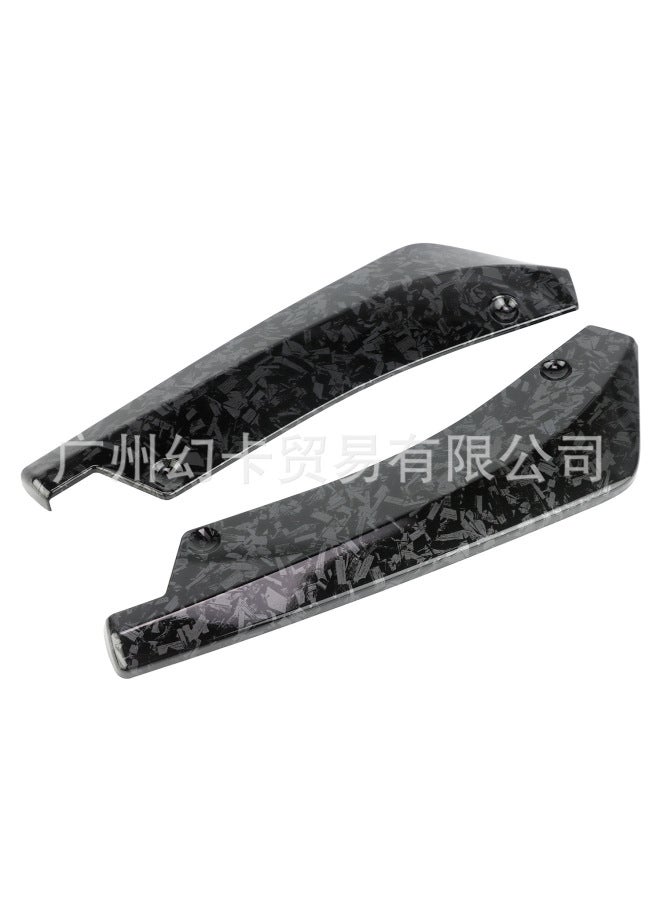 Car Universal Rear Corner Modification Rear Surround Corner Anti-collision Decorative Rear Corner Protector Rear Lip Rear Spoiler Modification Parts