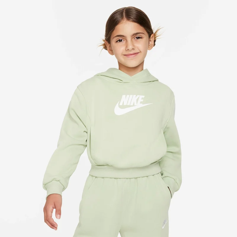 Nike Kids' Sportswear Club Fleece Crop Hoodie