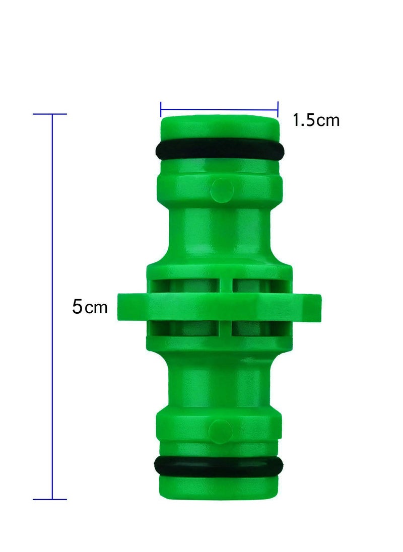 KASTWAVE - 14 Pack Hose Tap Connector Kit for Join Garden Hose Pipe - Nozzle & Mixer Tap Connector, 2 Waterstop & Repair Connector, 2 Double Male & Hose Tap,  4 Hose End Quick Connector - Image 1