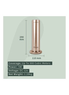 Essancy Portable And Compact Therapeutic Essential Oil System Multiple And Adjustable Fragrance Concentration Levels Marbella Stylish Scent Diffuser - Gold  - Image 4