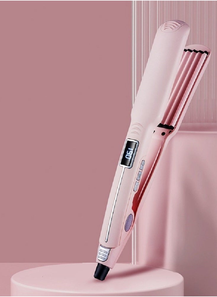 Joyelink Hair Crimpers, Hair Crimpers for Women with LCD Display, Fluffy Hairstyle Crimpers Hair,for All Hair Types  - Image 1