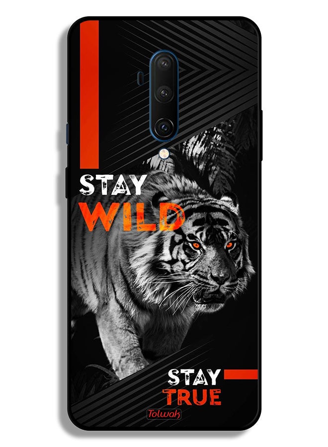 Tolwak OnePlus 7T Pro Protective Case Cover Stay Wild Stay True  - Image 2