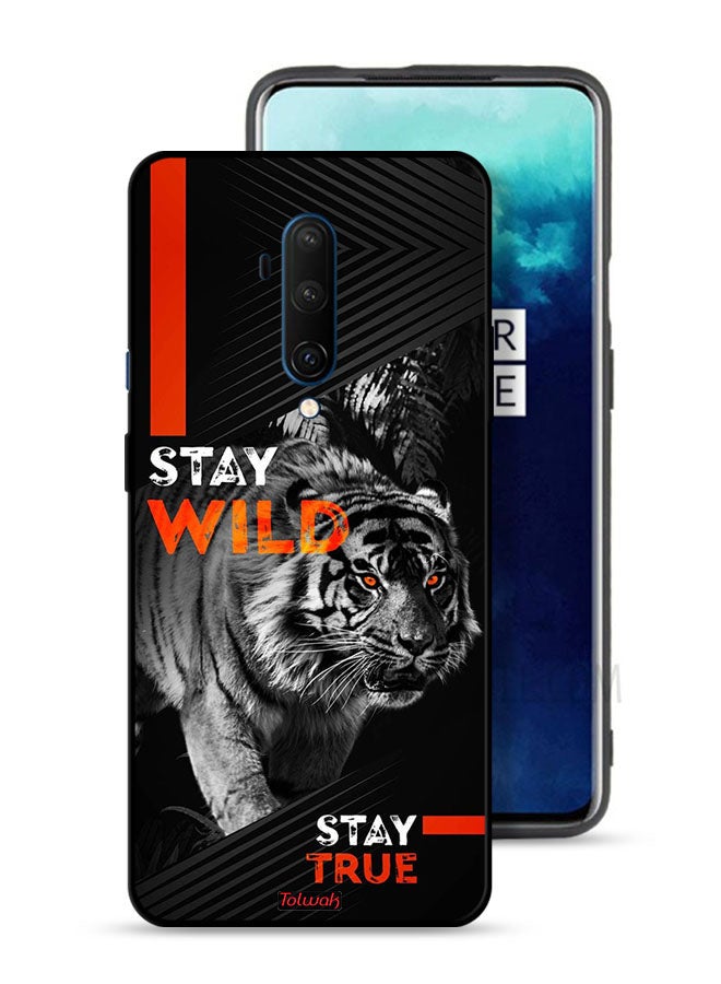 Tolwak OnePlus 7T Pro Protective Case Cover Stay Wild Stay True  - Image 1