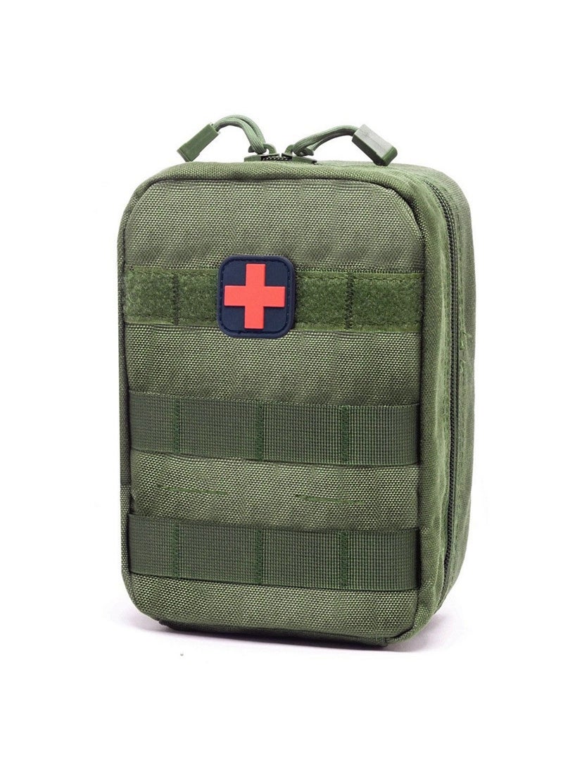 Generic Outdoor Sports Molle Medical Bag Emt Multifunctional Attachment Waist Bag Life-saving Equipment Storage Emergency Army Green 