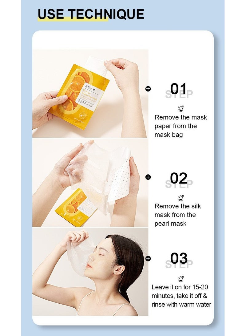 Kormesic 5pcs Arbutin Hydrating Face Mask - Brightening & Moisturizing - Image 5