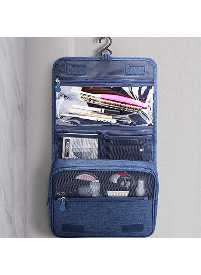 Halamine Hanging Travel Toiletry Bag for Men and Women, Hygiene Bag, Waterproof and Multifunctional Cosmetics Organizer for Accessories/Shaving/Grooming/Cosmetic/Toiletries  - Image 3