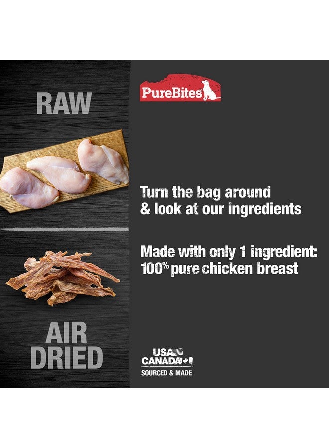 PUREBITES Chicken Jerky Dog Treats, 1 Ingredient, Made In Canada, 21.1Oz - Image 3