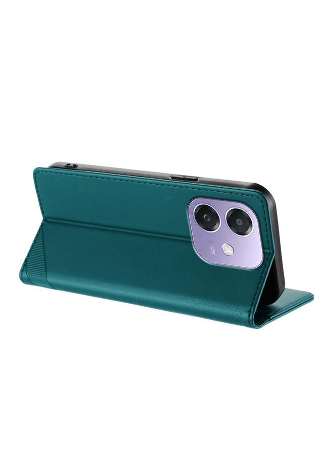 erorex Case For OPPO A60 5G Embossed Multi-functional Wallet Retro Leather Phone Case - Image 3