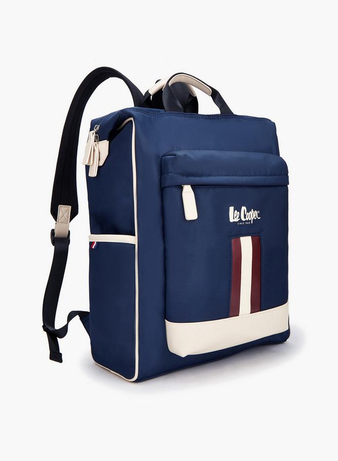 Lee Cooper Panelled Backpack With Adjustable Shoulder Straps - Image 3