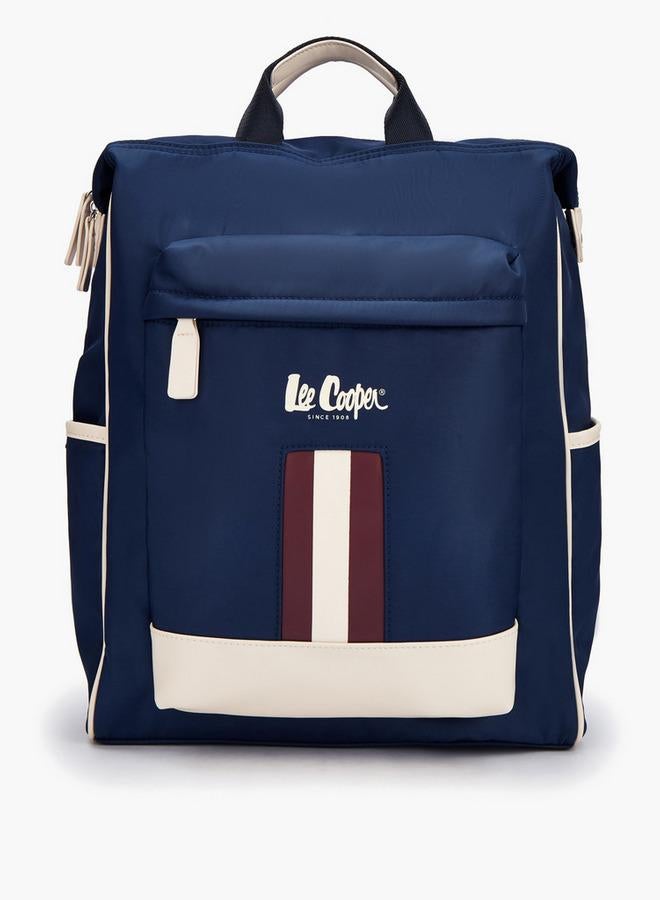 Lee Cooper Panelled Backpack With Adjustable Shoulder Straps - Image 1