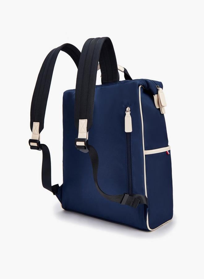 Lee Cooper Panelled Backpack With Adjustable Shoulder Straps - Image 5