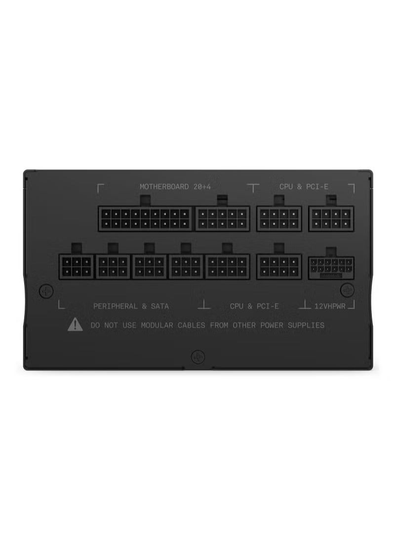 NZXT NZXT C1200 Gold 1200W Gold Fully-Modular ATX 3.0 PSU Black - PA-2G1BB-UK  - Image 2
