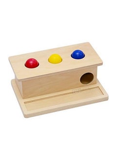 Elite Montessori Elite Montessori Baby Object Permanence Ball Push Toddlers and Preschoolers Toy, 1 Year Old Up Baby Learning Material  - Image 3