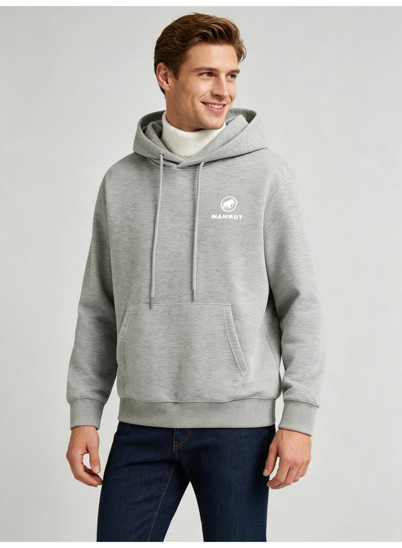 MAMMUT men's and women's basic hooded autumn loose pullover sweater - Image 2