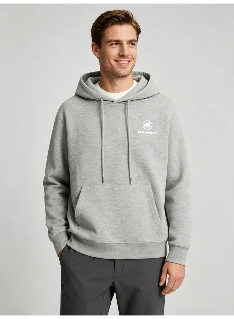 MAMMUT men's and women's basic hooded autumn loose pullover sweater - Image 1