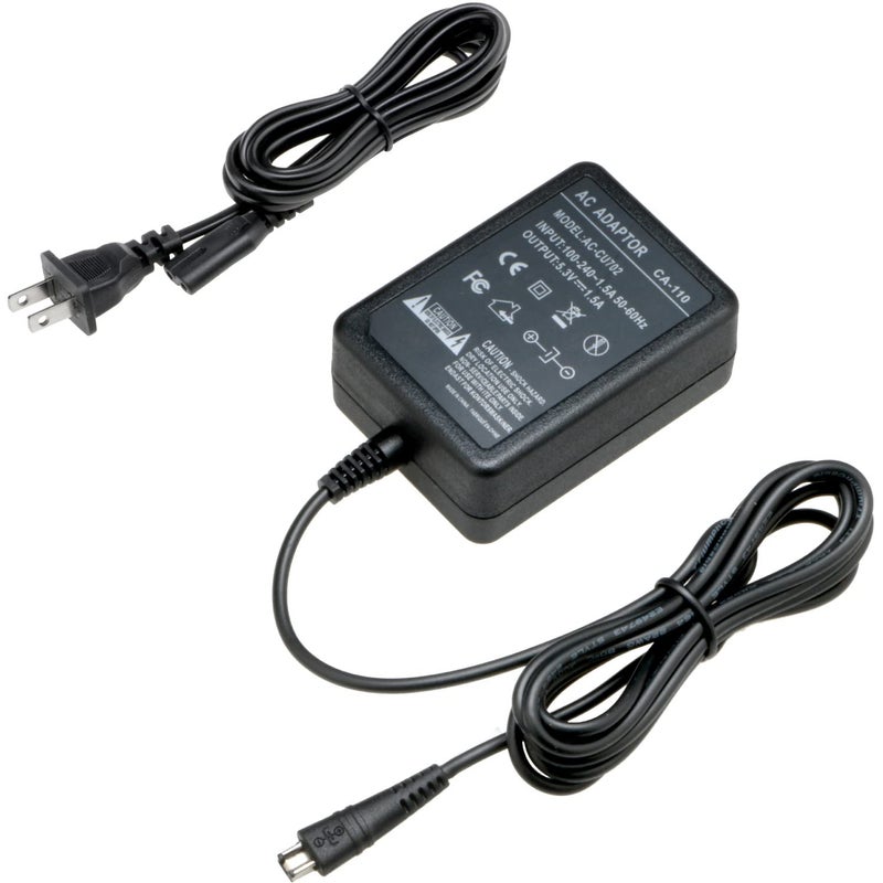 Glorich CA-110 CA110 Replacement AC Power Adapter for Canon VIXIA HF M50 M500 R60 R50 R500 R40 R400 R30 R300 R20 R200, VIXIA Mini, Mini X, LEGRIA HF R206 R46 R406 R56 R506, LEGRIA Mini, Mini X - Image 1