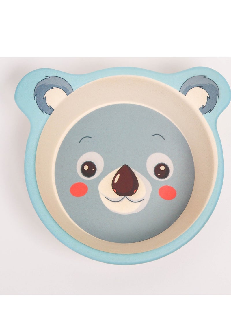 Factory Price 5 Piece Koala Bamboo Tableware Set - Image 4