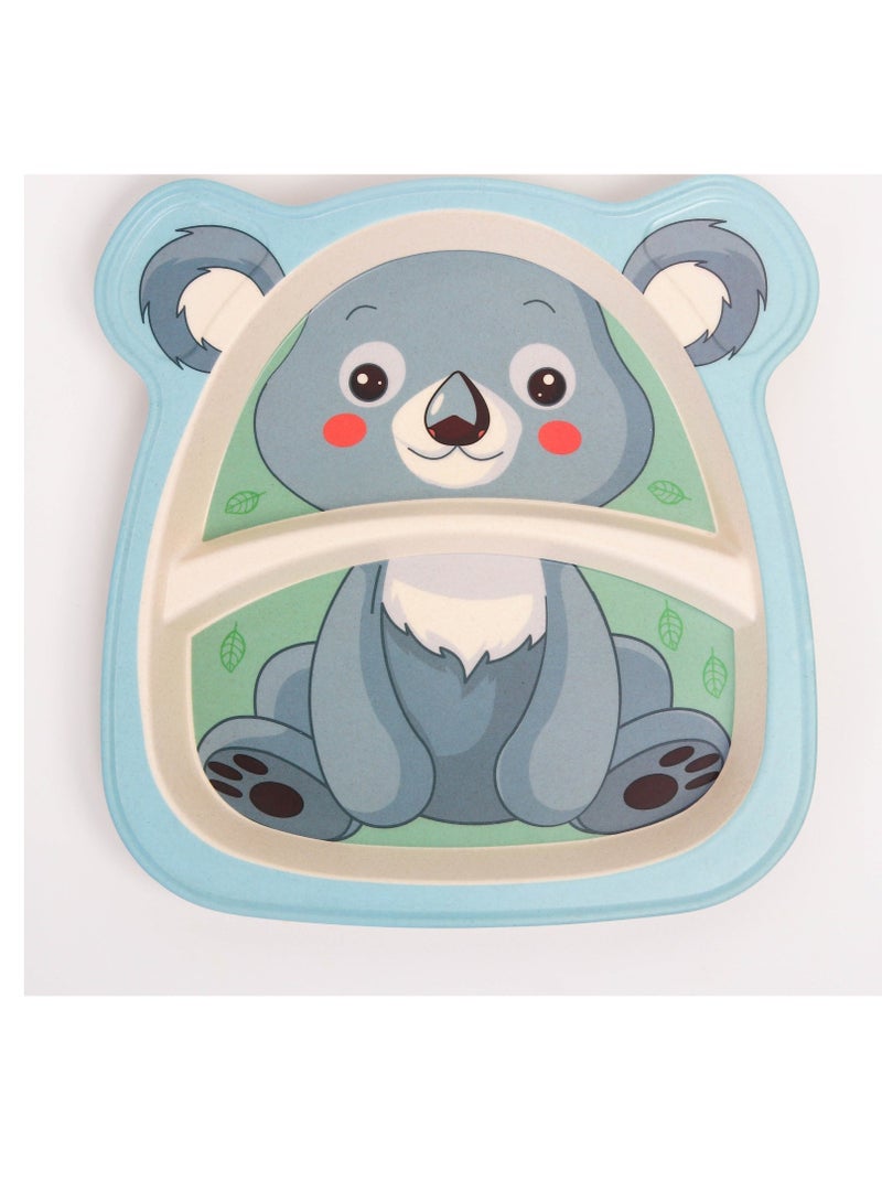 Factory Price 5 Piece Koala Bamboo Tableware Set - Image 1