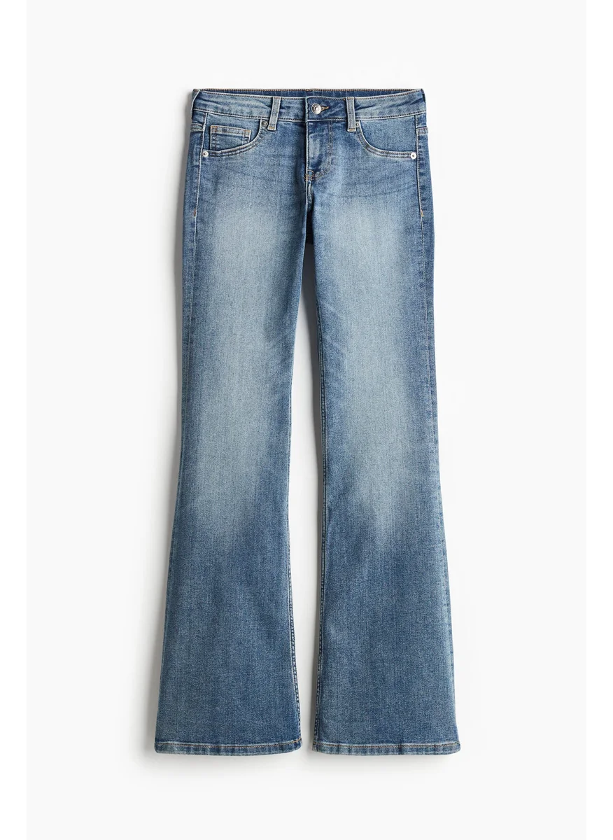 اتش اند ام Flared Low Jeans