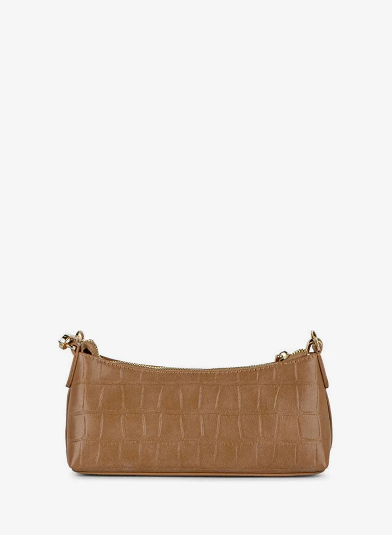 Vincci Women Patterned and Chain detailed Shoulder Bag