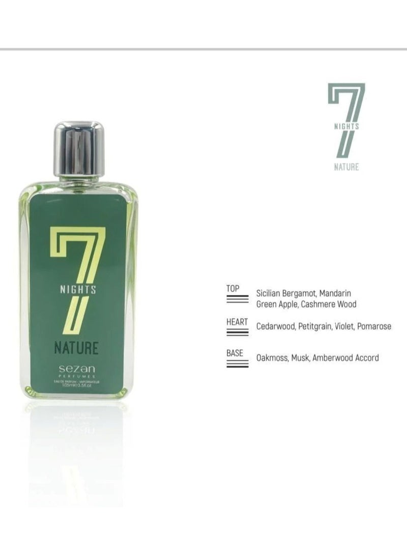 سيزان عطر سيزان 7 نايت ناتشر او دي بارفيوم 105 مل - Image 2