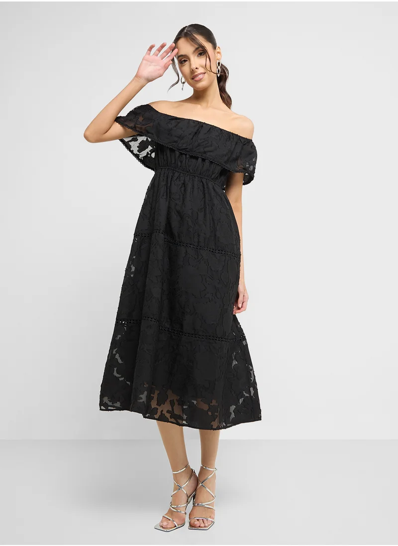 ايلا Off Shoulder Dress