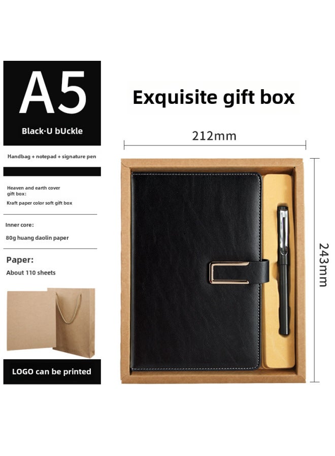 chengchuang Creative A5 Notepad Set B5 Buckle Diary Book Customized Business Notebook Customized Printable Logo - Image 1