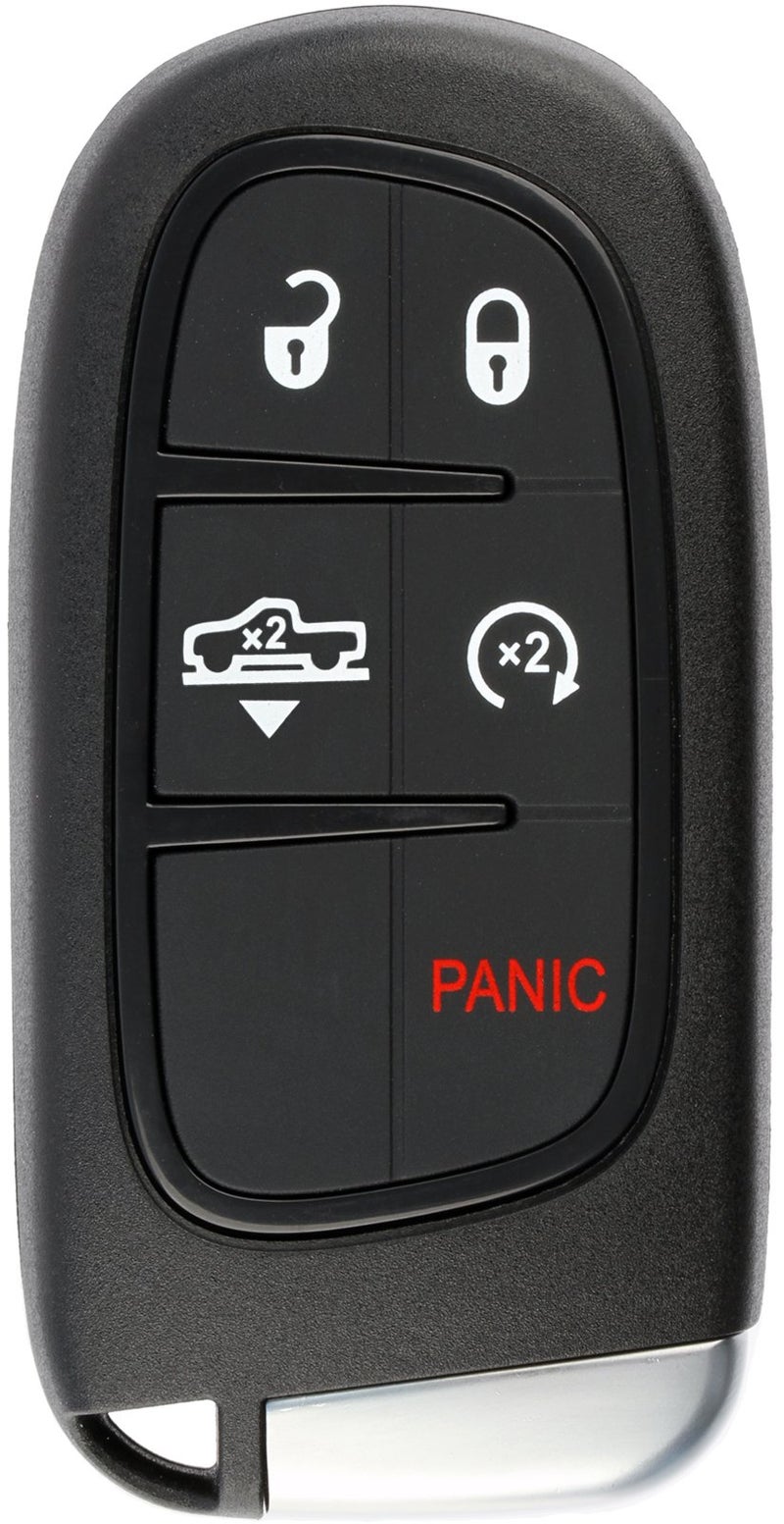 KeylessOption Keyless Entry Remote Start Smart Car Key Fob Alarm for Air Suspension Dodge Ram 1500, 2500, GQ4-54T - Image 1