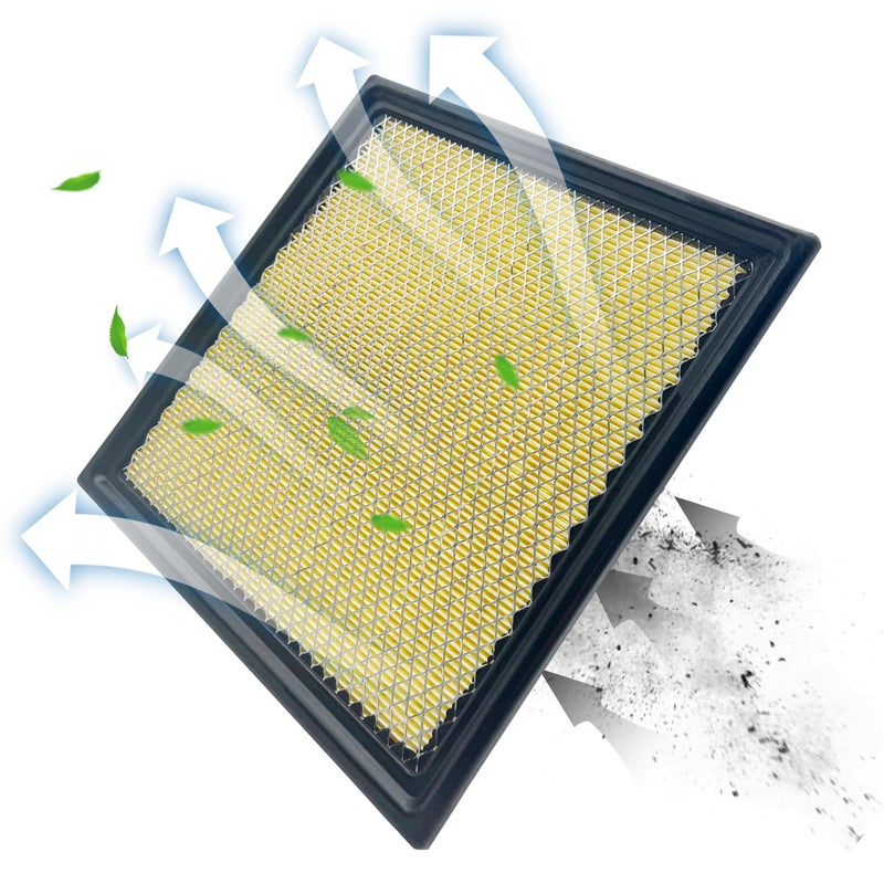 Capume For Engine Air Filter Na7C39 Fits For 2009-2024 F-150  2007-2024 Expedition  2008-2016 F-250 Super Duty  2008-2016 F-350 Super Duty  2007-2024 Navigator 7C3Z-9601-A  Fa-1883  Ca10262 - Image 2
